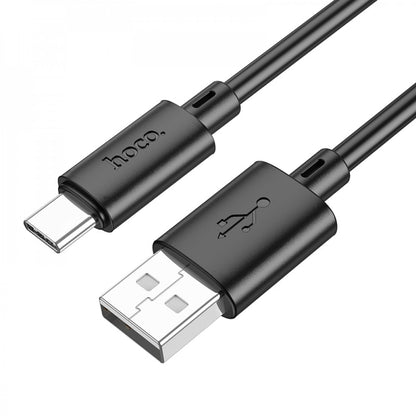 Кабель USB C 2.4A (1m) Hoco X88 — Black