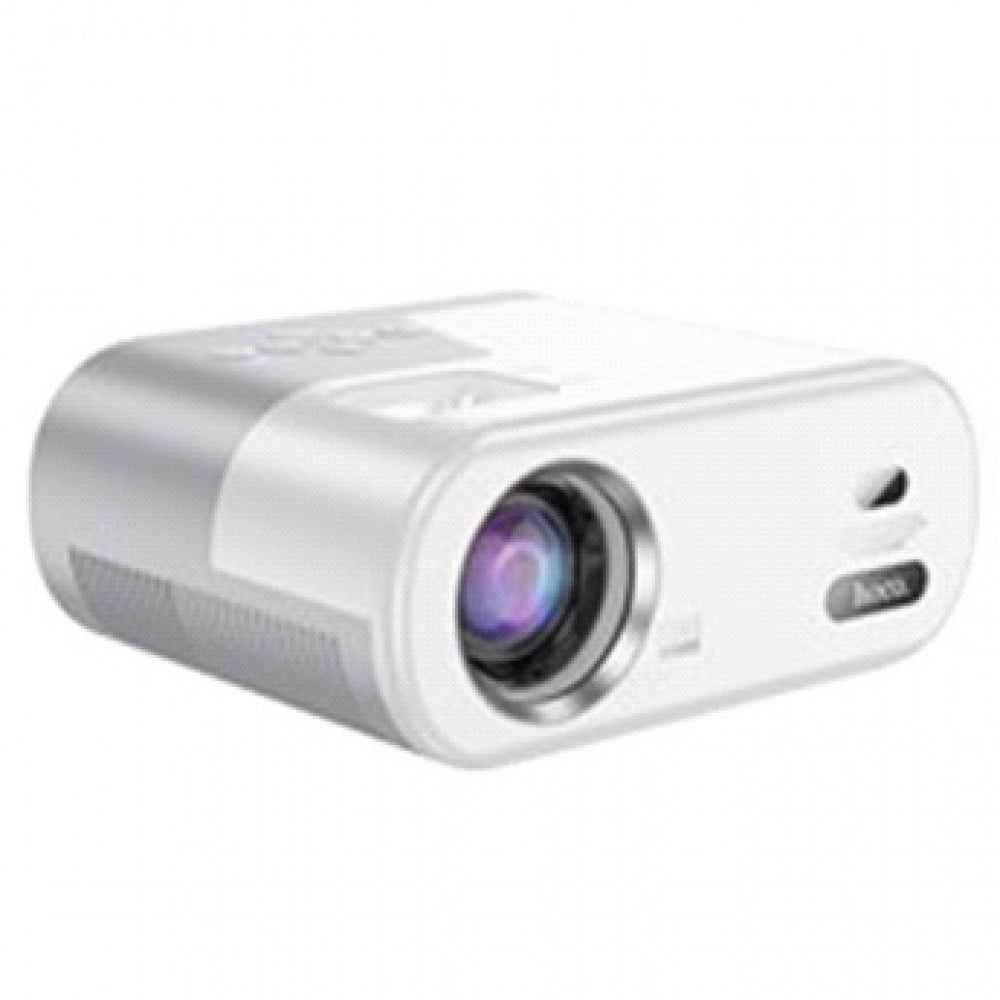 Беспроводной проектор Hoco DT2 (Android, 1280720р, Wi-Fi, Bluetooth 5.0, AV, USB, HDMI, AUX, YouTube, Netflix, Disney+, VLC)