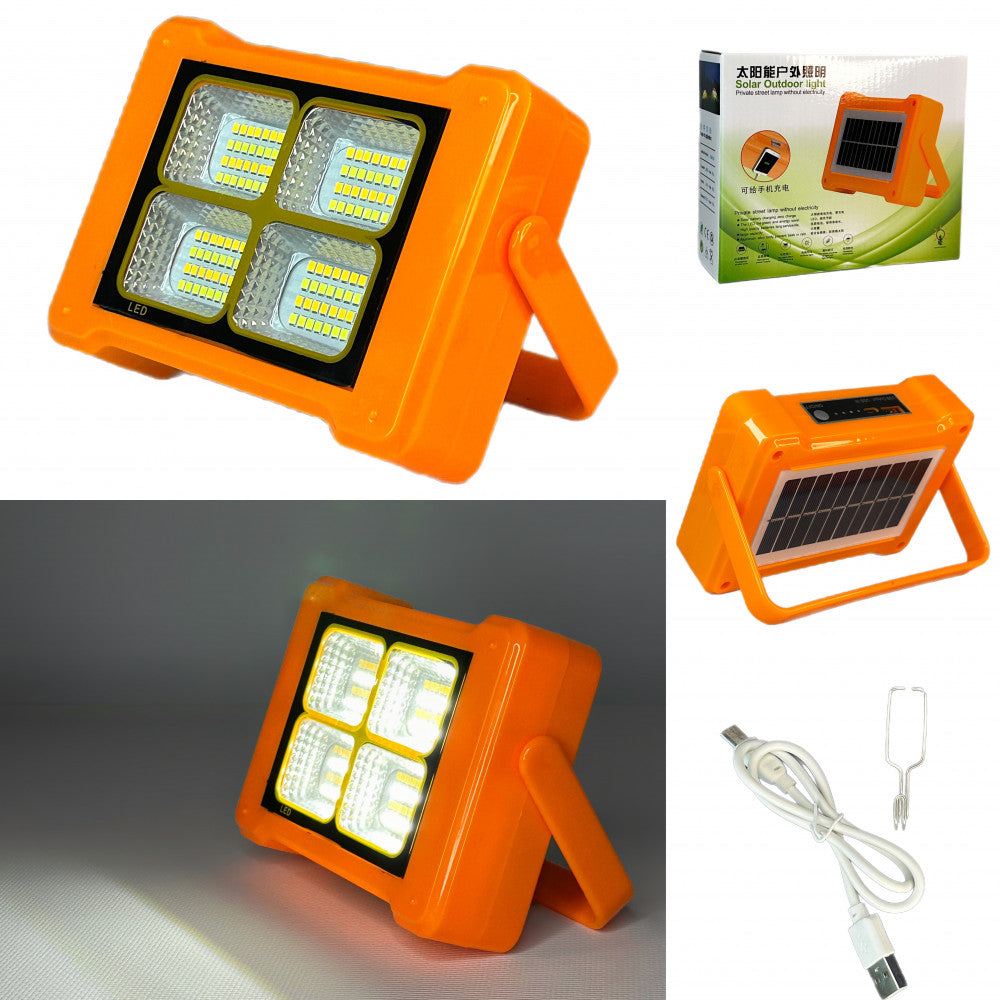 LED Floodlight with Battery 5000 mah LED Charging Working Lamp D-102