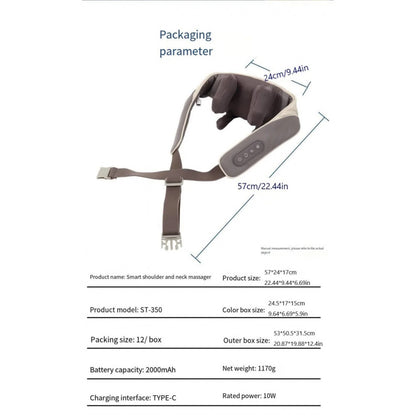 Massager ST-350 Smart Kneading Neck Massager