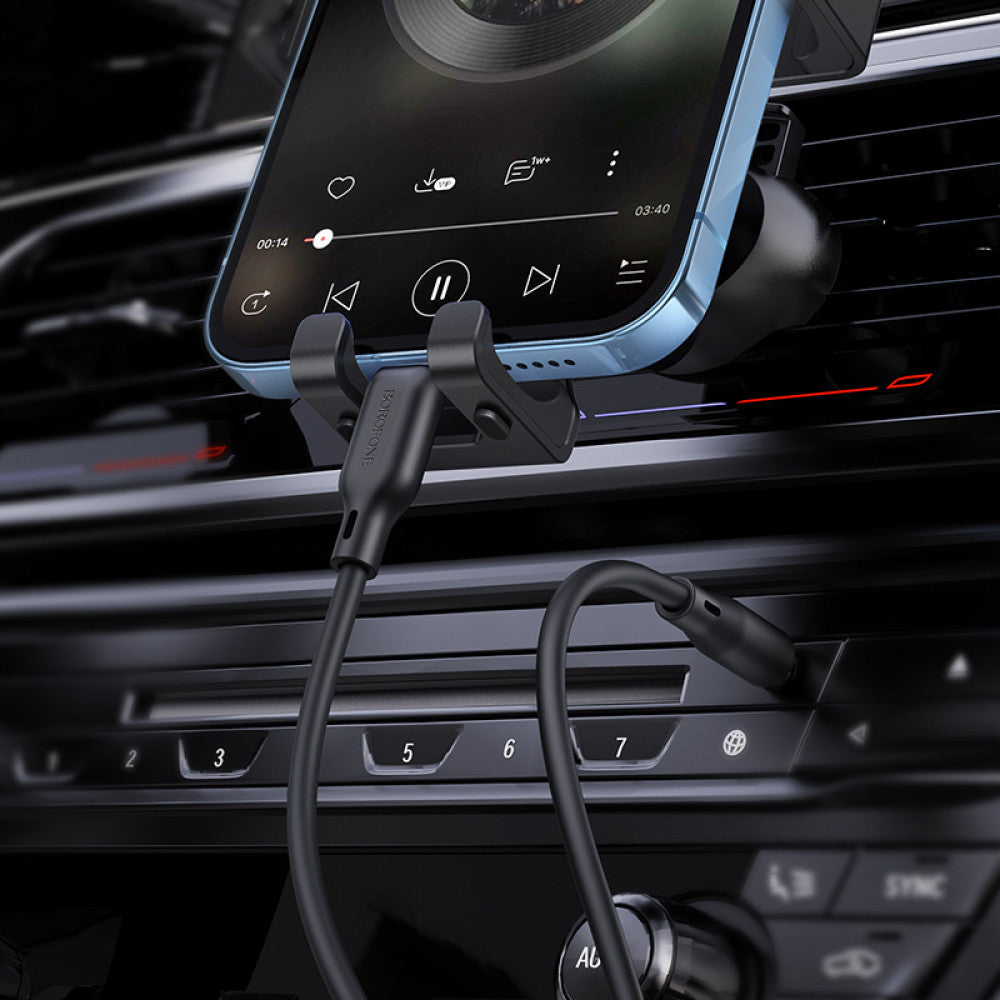 Aux to Lightning cable (1m) Borofone BL18 – White