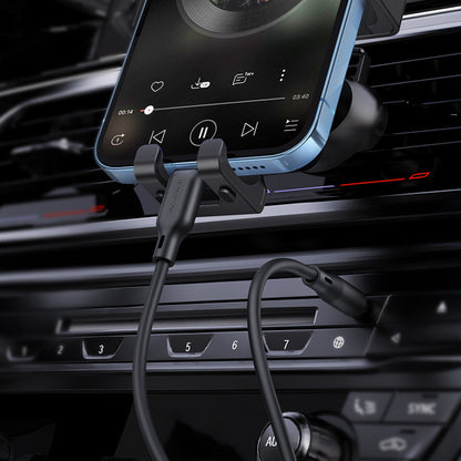 Aux to Lightning cable (1m) Borofone BL18 – White