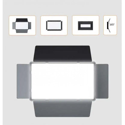 Video light lamp LED E900 with display 30x17 cm 896 Lights 3000K-6500K Remote (from the network, batteries are not included)