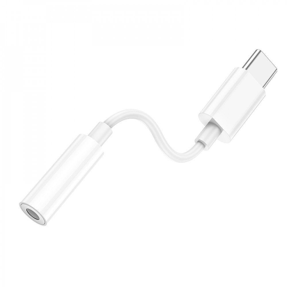 Adapter USB C To 3.5mm Hoco LS35 – White