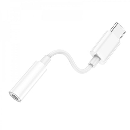 Adapter USB C To 3.5mm Hoco LS35 – White