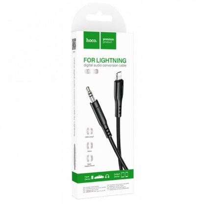 Cable Aux to Lightning Hoco UPA18 – Black