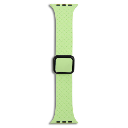 Ремінець Fabric pattern Design Apple Watch 42 44 45 49 mm — Green
