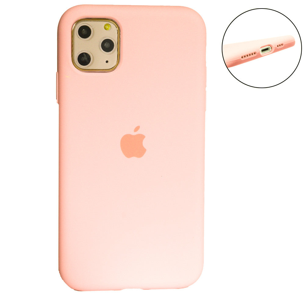 Original Silicone Case Full Size iPhone 12 Pro Max 6.7" — Cactus (61)