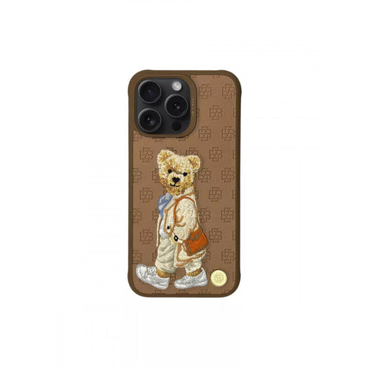 Накладка Чехлы Polo Paris Gentleman Leather Case iPhone 16 Pro — Suit