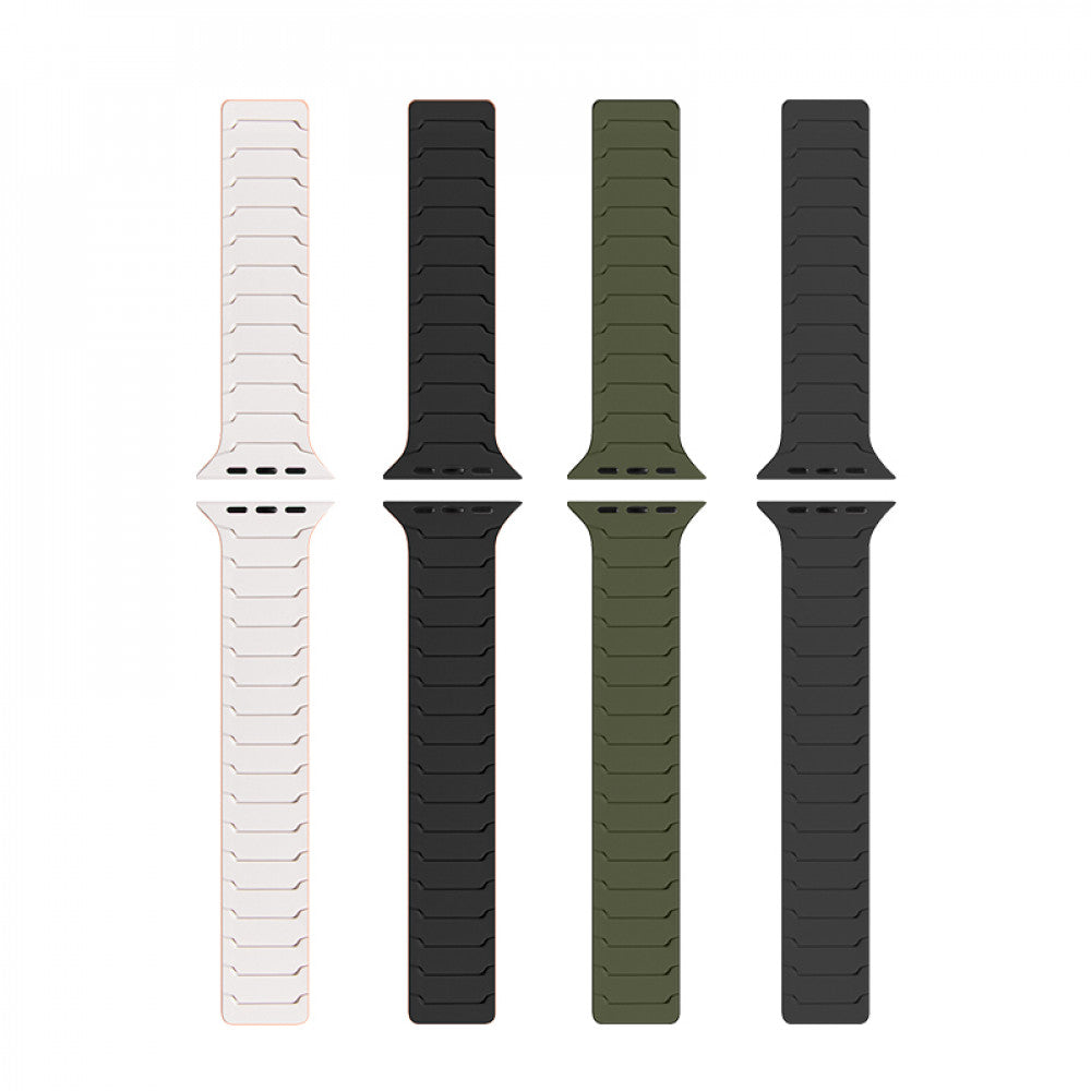 Ремінець Hoco WA39 Apple Watch 38 mm 40 mm 41 mm — Coal & Black