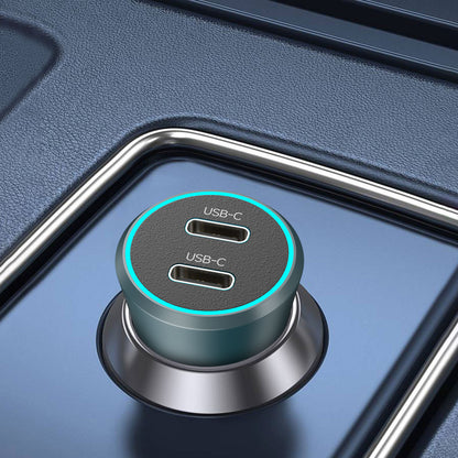 Car Charger 60W2C Earldom ES-CC51