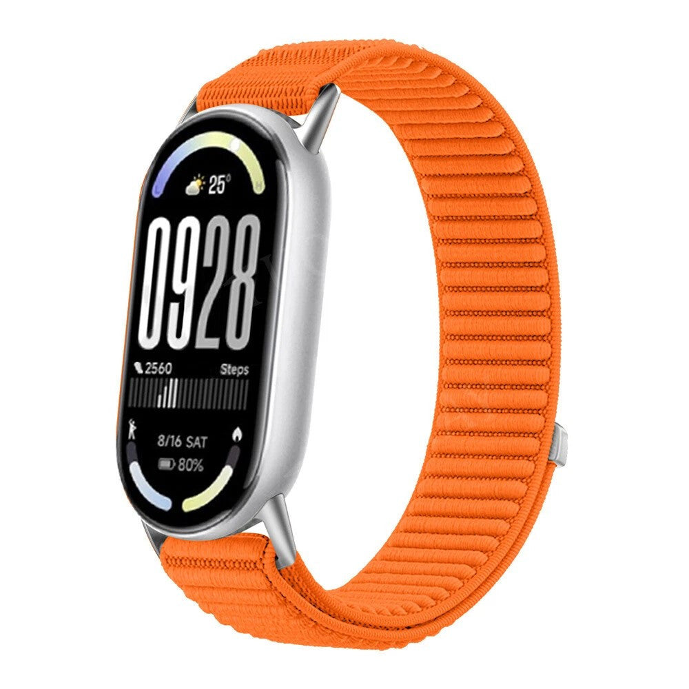 Ремінець Nylon Loop Xiaomi Mi Band 8 ; 9 ; 10 — Orange