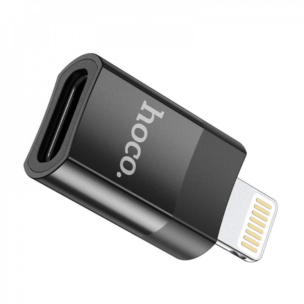 Adapter Lightning To USB C Hoco UA17 – Black