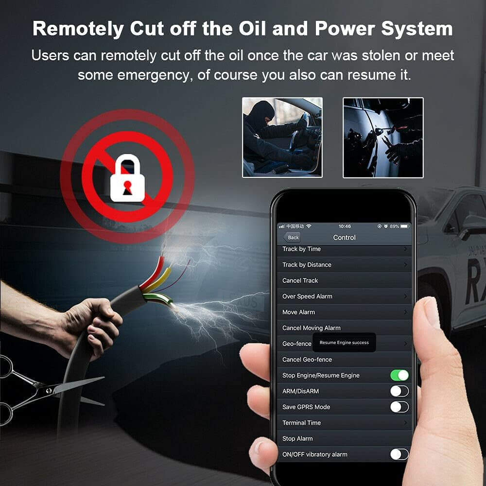 GPS Tracker — 303F Car Anti-Theft GSM GPRS GPS