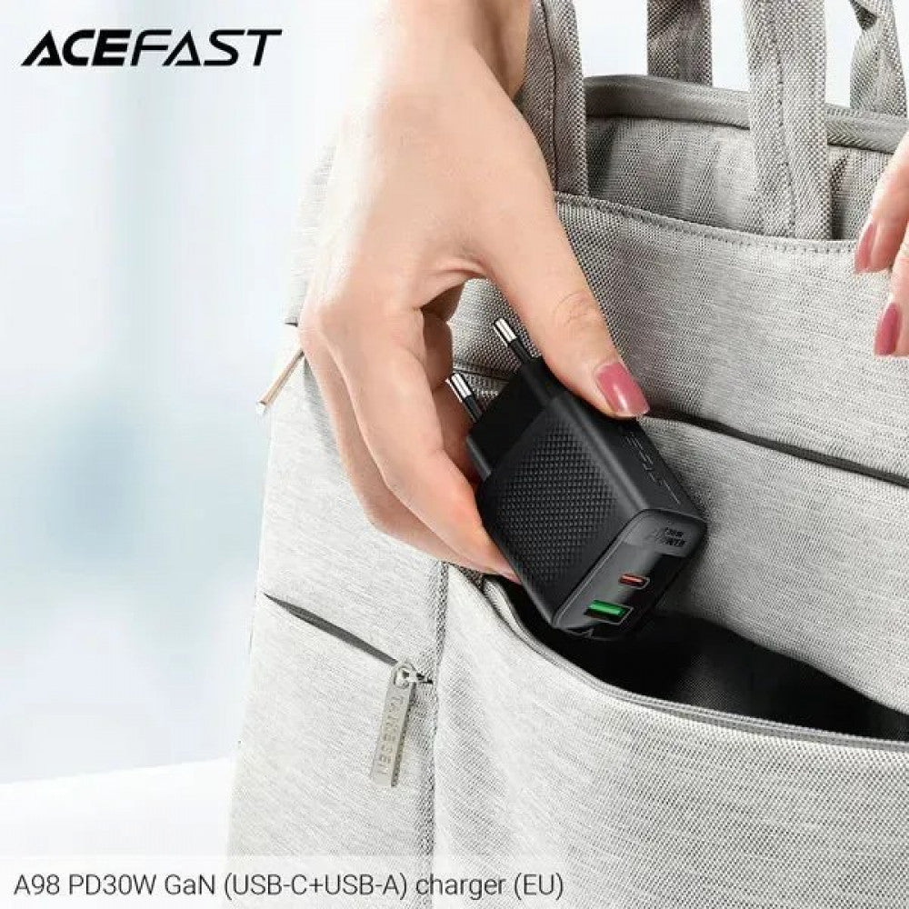 Зарядное устройство для Acefast A98, 30 Вт, PD, QC3.0