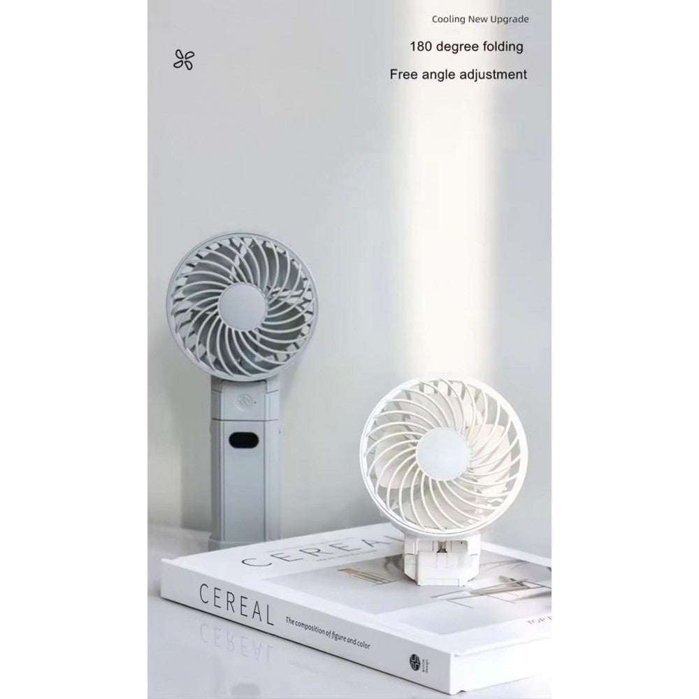 Портативный мини вентилятор RD10 - 4000 mAh — Grey