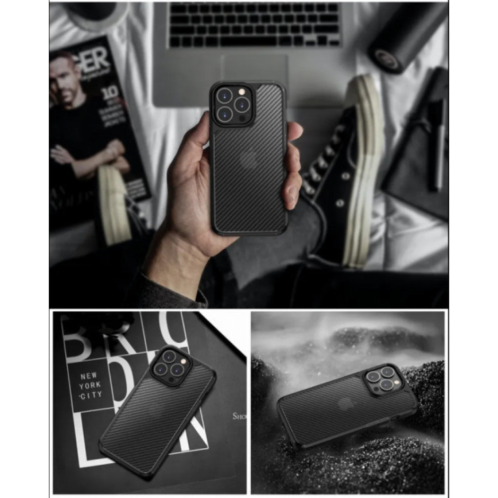 Cover Cases Ipaky Carbon Fiber Case iPhone 14 Pro