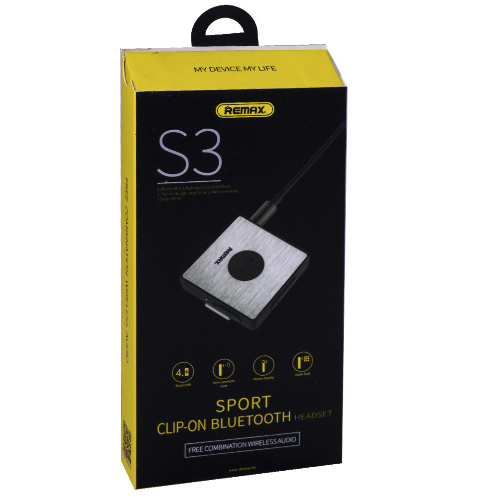 Bluetooth headphones Remax RB-S3 (black)