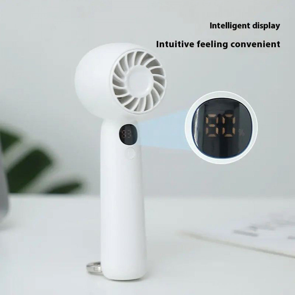 Портативный мини вентилятор WT-F08 ( L-08 ) White - 1200 mAh