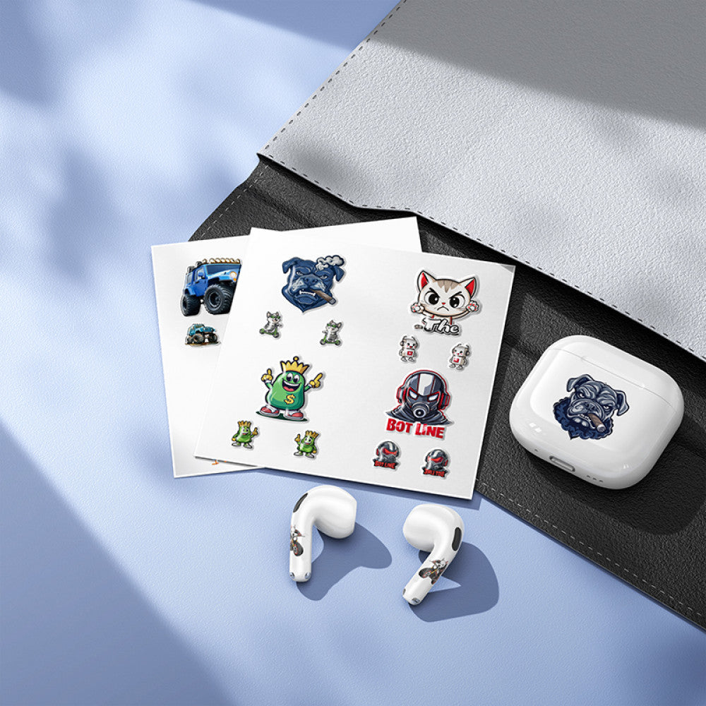 Hoco Wireless BT headset DIY sticker(50PCS)