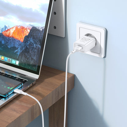 Home Charger 2.1A 1U USB C Cable (1m) Borofone BA68A – Black