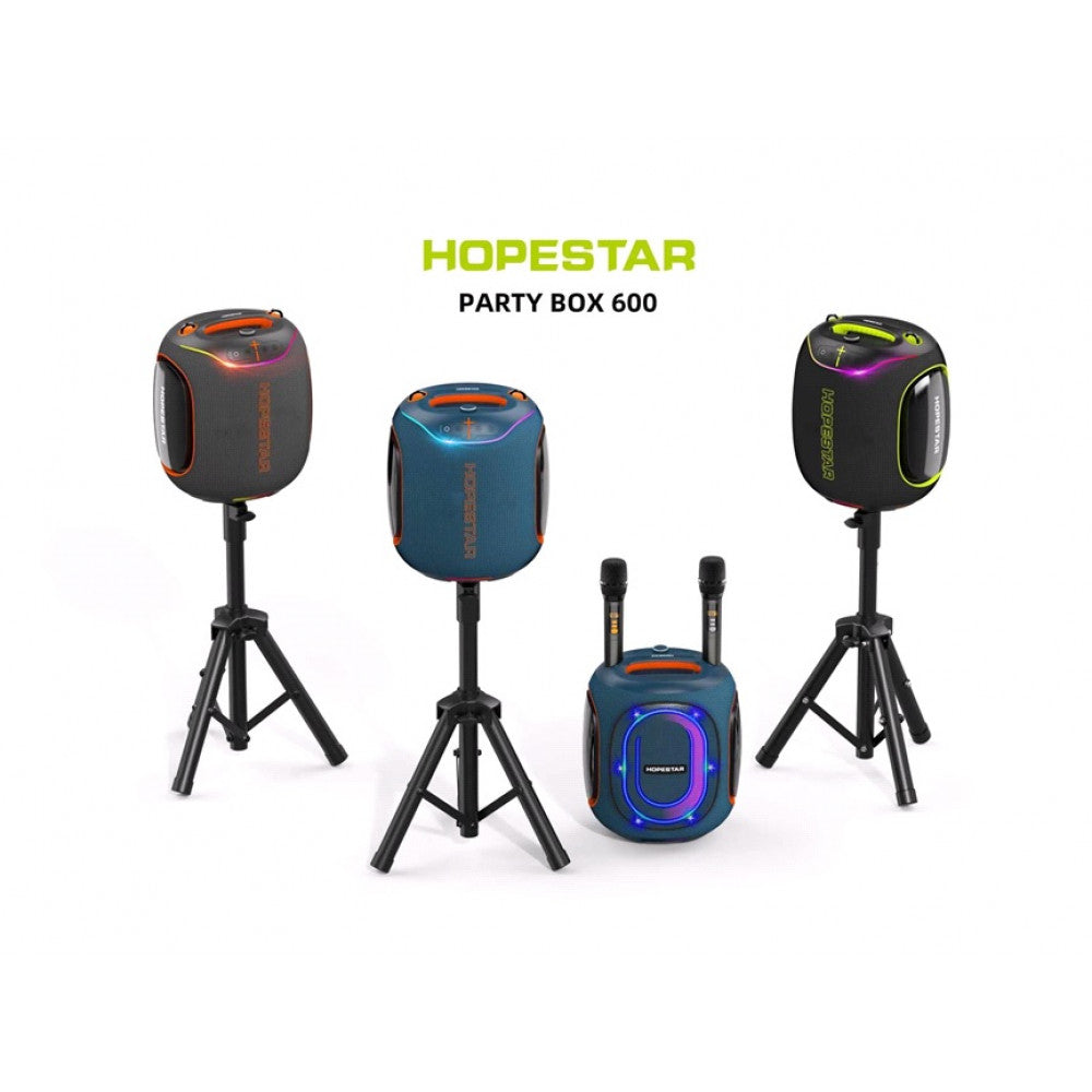 Портативна колонка — Hopestar Party Box 600 — Black & Orange