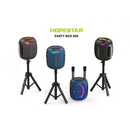Портативна колонка — Hopestar Party Box 600 — Black & Orange