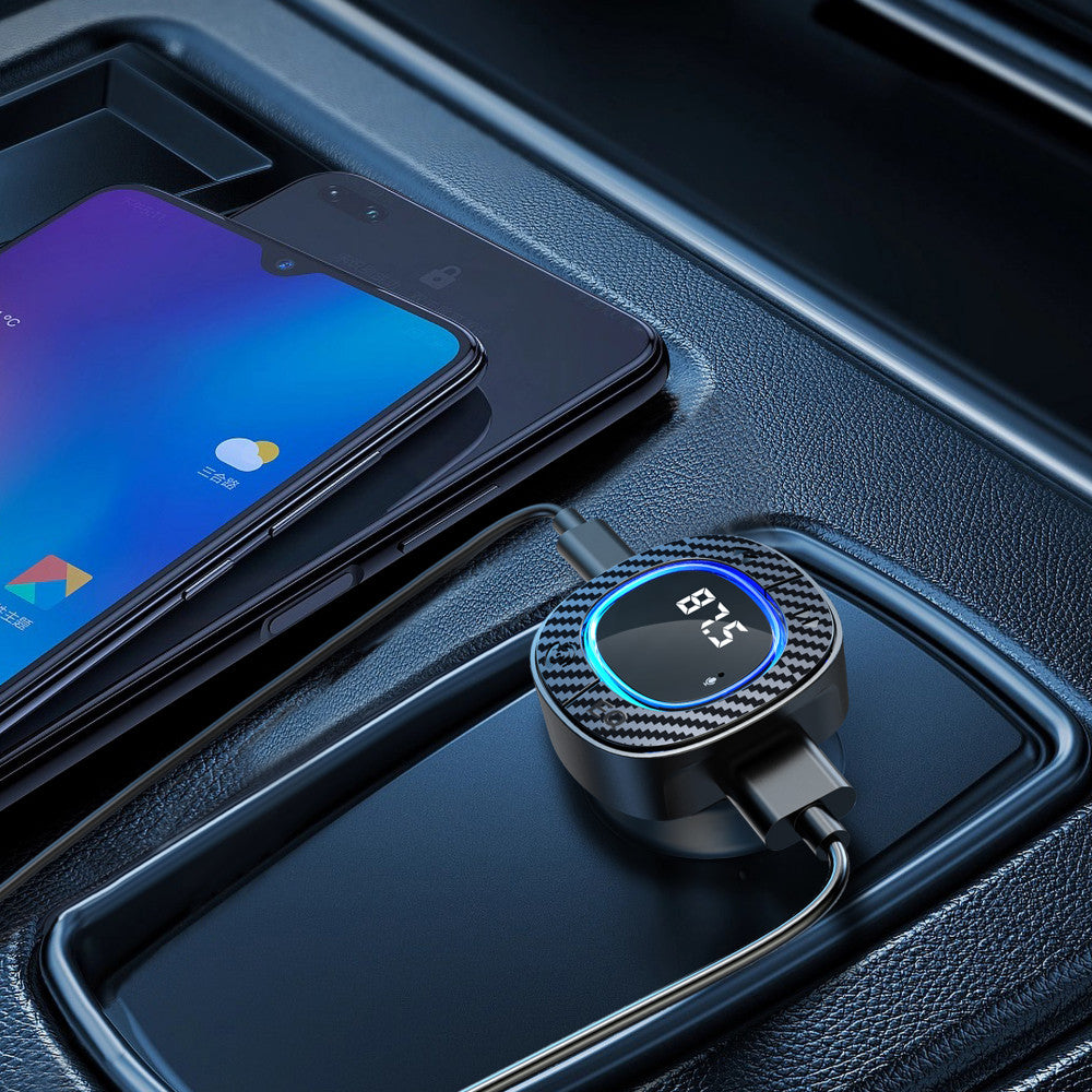 Fm Modulator MP3 Car Charger 3.0A 1U 1C Earldom ET-M106