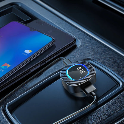 Fm Modulator MP3 Car Charger 3.0A 1U 1C Earldom ET-M106