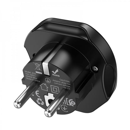 Мережевий перехідник Hoco AC6 — White