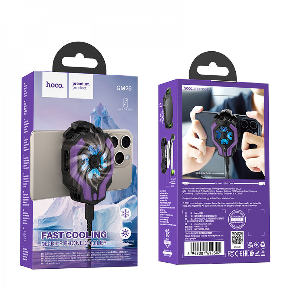 Portable mini fan Hoco GM26