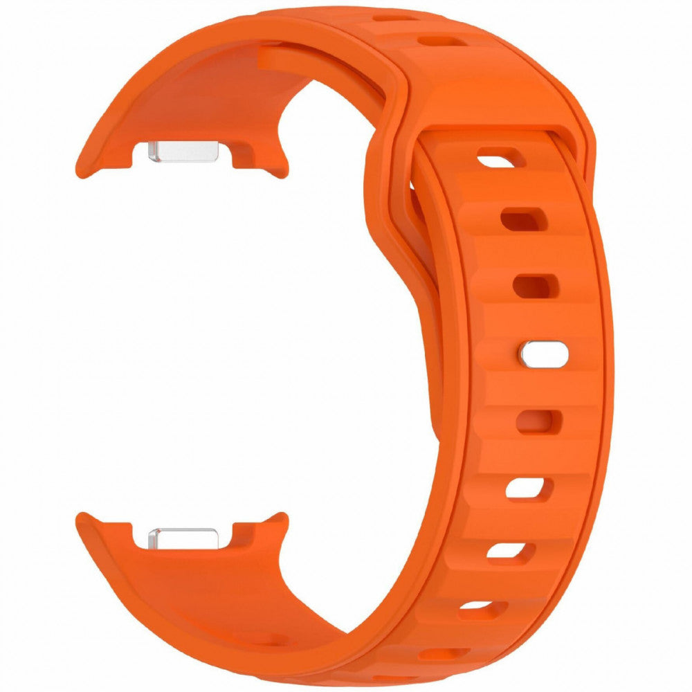 Ремінець Silicone band — Watch 8  — Orange