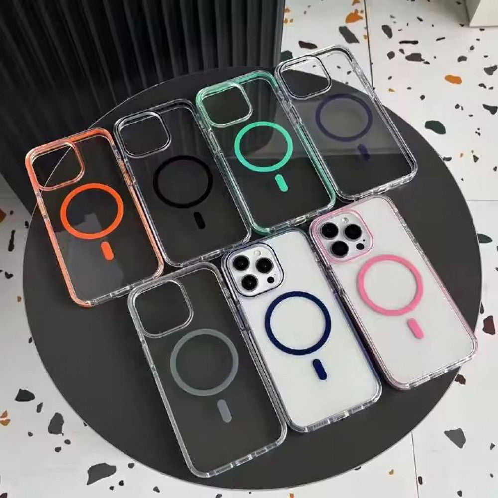 Накладка Чехлы Colorful Case With Magsafe — iPhone 17 Pro — Orange