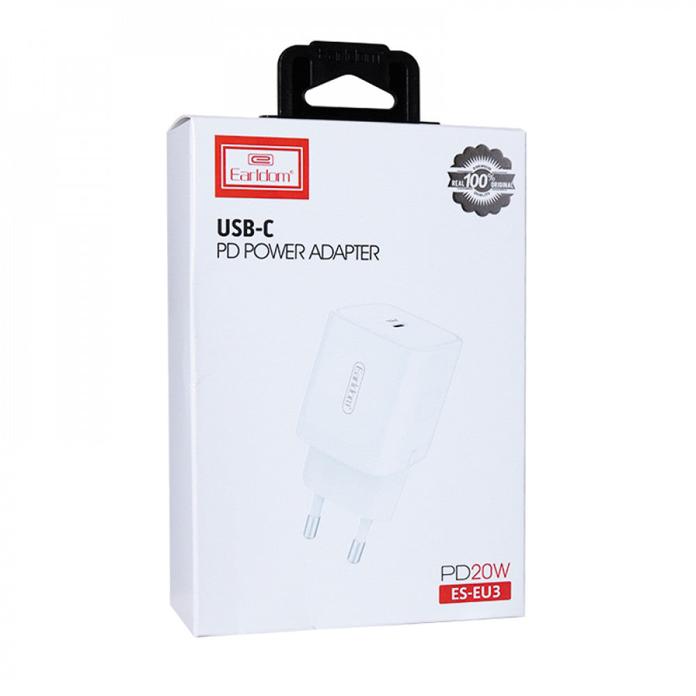 Home Charger 20W 1C Earldom ES-EU3
