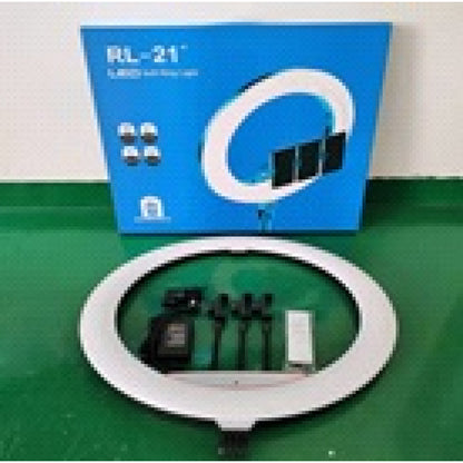 Studio LED Ring Light (54 cm) RL-21 Professional with Remote Control