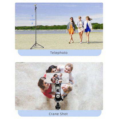 Monopod Tripod | 2.02m | — VM20 | Button Bluetooth | Veron