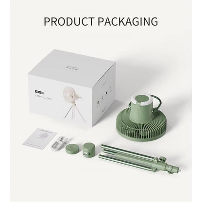 Портативный мини вентилятор WT-F61A White - 10000 mAh