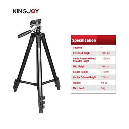 Tripod Stand 1.35m | | TAOTRONICS VT-831 | Multifunctional |
