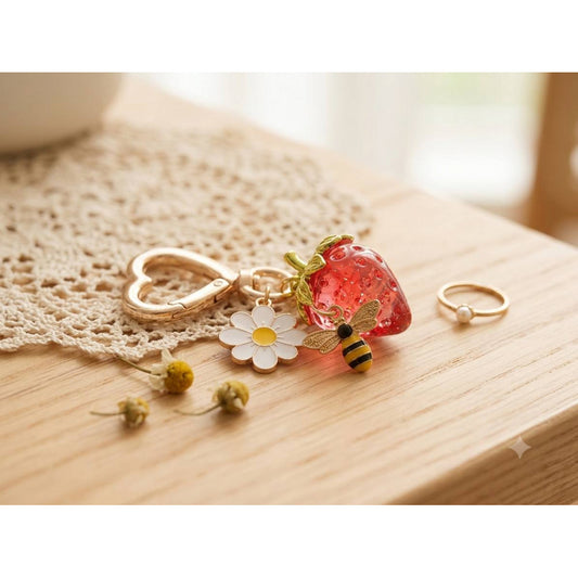 Брелок Strawberry — Honeybee
