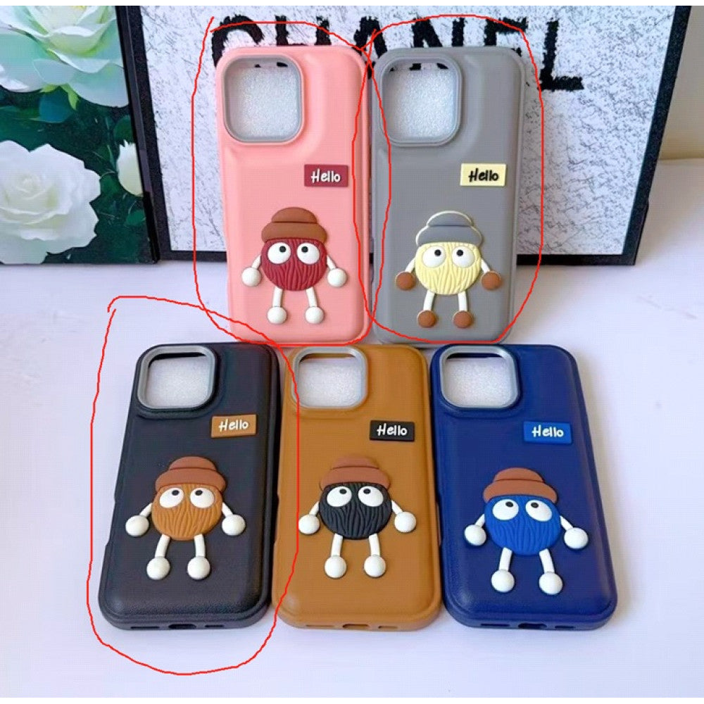 Hello Toy TPU Case  iPhone 15 Pro — Grey