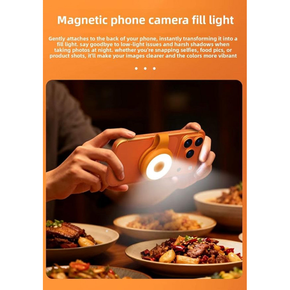 Led лампа Magnetic Suction Lighting Fill Light Magsafe — White