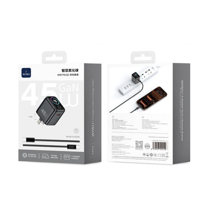 Home Charger | 45W | GaN | PD3.0  — Wiwu CHG500