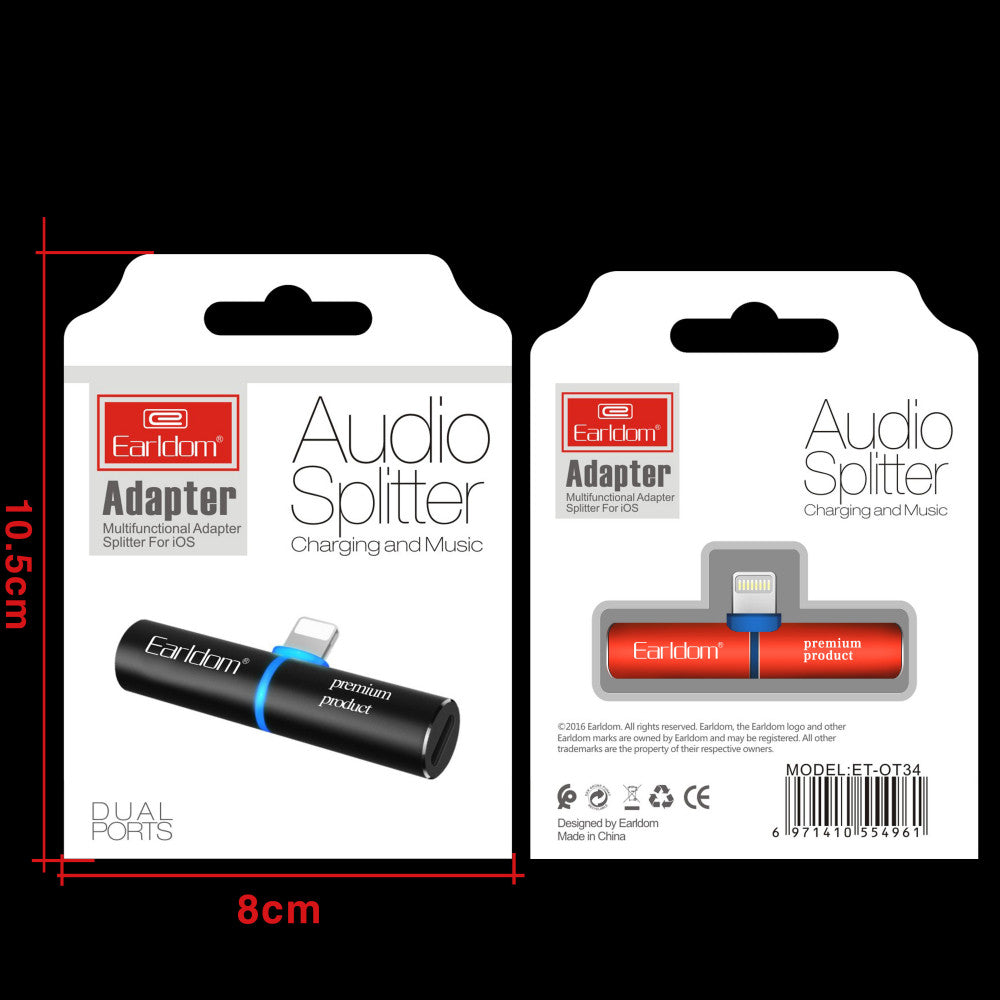 Adapter Lightning To USB C – Earldom ET-OT34