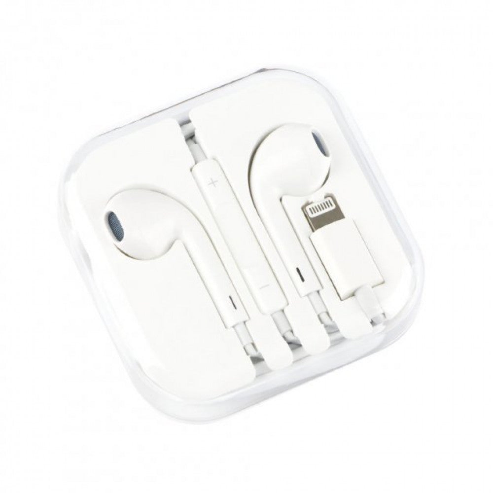 Lightning headphones with microphone Celebrat G17 – White