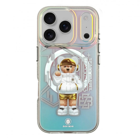 Polo Vallen Leather Case iPhone 17 Pro Max — Space Travel