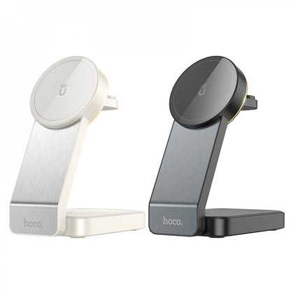 Magnetic Wireless Charger 3 in 1 Hoco CQ3 – Black