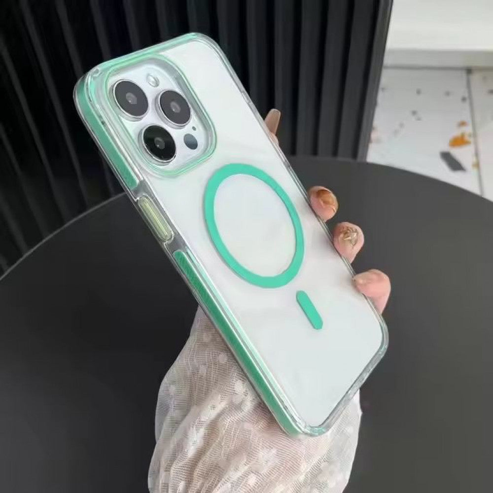 Накладка Чехлы Colorful Case With Magsafe — iPhone 17 Pro Max — Mint