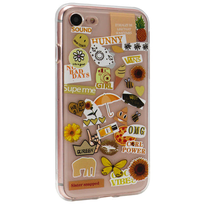 Stickers Series TPU Case — iPhone 7 Plus ; 8 Plus — Design 14