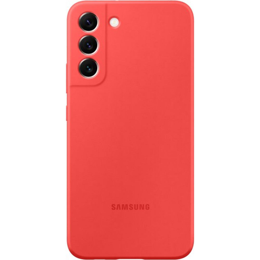 Original Silicone Case Samsung A03S — Red