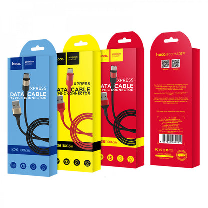 Cable 3 in 1 (L, M, C) 2A (1m) Hoco X26